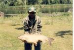 2004.04.14, Guzsv�ny Istv�n zs�km�nya egy 15 kg-os amur