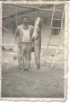Kazimity Andr�s �llhatott a 31 kg-os harcs�ja mell� 1968-ban